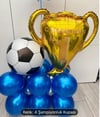 Folyo Balon Figürlü Temalı ÇeşitleriŞampiyon Kupa Folyo Balon 70*65İTHAL
