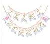 Kağıt Flama Süs 2 mt Unicorn Gold