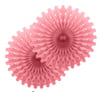 Kağıt Süs Yelpaze Pembe 2'li 