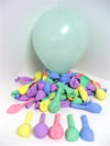 Makaron BalonlarMakaron Balon Mint Yeşili 10 'lu PaketKalisan