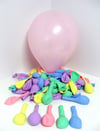 Makaron Balon Pembe 100 'lü PaketMakaron Balonlar