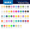 Nara Polimer Kil 55 Gram PM50 Neon Red