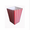Pop Corn Mısır Kutusu Kırmızı Beyaz ÇizgiliPop Corn Mısır Kutuları