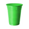 Düz Renk Plastik BardaklarPlastik Meşrubat Bardağı Büyük Yeşil 8'liRoll Up