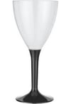 Ayaklı Plastik BardaklarPlastik Şerbet Bardağı Siyah 150 ml 10'luRoll Up