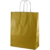 18x24 Karton ÇantalarRoll Up Büküm Saplı Çanta 18x24cm GoldRoll Up