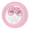 Desenli TabaklarTabak Karton It's a Girl 23cmRoll Up