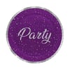 Desenli TabaklarTabak Karton Party Mor 23cmRoll Up