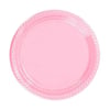 Tabak Plastik 22cm Pembe 10'luRoll Up