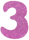 Simli Eva Rakam Pembe 3Simli Eva Harf ve Rakam