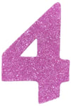 Simli Eva Rakam Pembe 4Simli Eva Harf ve Rakam