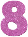 Simli Eva Rakam Pembe 8Simli Eva Harf ve Rakam