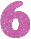 Simli Eva Rakam Pembe 6Simli Eva Harf ve Rakam