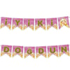 Zigzag BannerBarbie Temalı İyi Ki Doğdun Zigzag Banner Kağıt SüsYerli Üretim