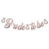 Banner SüslerBride To Be Kaligrafi Banner Rose GoldYerli Üretim