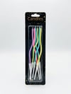 Dekoratif ve Pasta MumlarıÇubuk Mum 12 cm GümüşYERLİ ÜRETİM
