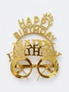 Parti AksesuarlarıHappy Birthday Gold Prenses Mika Taç - Gözlük SetYerli Üretim