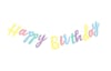 Kaligrafi BannerHappy Birthday Kaligrafi Banner MakaronYerli Üretim