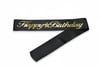 Parti AksesuarlarıHappy Birthday Kuşak Siyah - GoldYerli Üretim