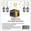 Ramazan Konsept ÜrünleriHoşgeldin Ya Şehri Ramzan StickerYerli Üretim