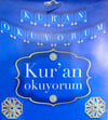 Zigzag BannerKuran Okuyorum Temalı Zigzag Banner Kağıt SüsYerli Üretim