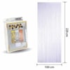 Kapı Perdesi Arka FonlarMetalize Arka Fon Kapı Perdesi 100x220cm BeyazYERLİ ÜRETİM