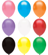 Pastel Mat BalonPastel Mat Balon Karışık Renk Dekorasyon Balonu 10 AdetYerli Üretim