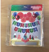 Banner SüslerPj Masks Temalı İyi Ki Doğdun Zigzag Banner Kağıt SüsYerli Üretim