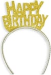 Simli Eva TaçSimli Eva Happy Birthday Taç Gold AltınYerli Üretim