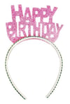 Simli Eva TaçSimli Eva Happy Birthday Taç PembeYerli Üretim