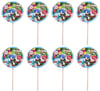 Kürdan ÇeşitleriSonic Boom Konsept Parti Cupcake Kürdan 20 AdetYerli Üretim