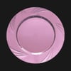 Yuvarlak Plastik Tabaklar 26cmTabak Sert Plastik 26cm Pembe 6'lıYerli Üretim