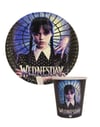 TabaklarWednesday Temalı Kullan At Tabak Bardak Set 8 AdetYerli Üretim
