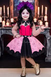 Draculaura Monster High Kız Çocuk Elbise Pembe