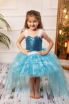 Elsa Kostümü Mini Kuyruklu