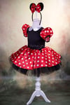 Minnie Mouse Kız Çocuk Kostümü