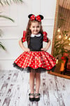 Minnie Mouse Kız Çocuk Kostümü
