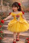 Prenses Bella Mini Model Elbise