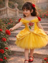 Prenses Bella Mini Model Elbise