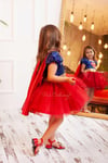 Super Hero Dc Girl Payetli Elbise