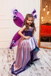 Winx Tasarım Kız Çocuk Abiye Kostüm