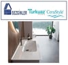Blue Etajerli Lavabo