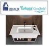 Blue Etajerli Lavabo