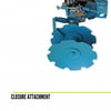 ECO Interrow Hoer with Anchor+Quad Harrow+Closure Set