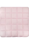 Bebek Emekleme Minderi Bebek Emekleme Minderi Oyun Matı 100x100 cm Pembe Yaldızlı Puantiyeli Uygun Bebe