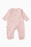 Boumini Bebek Patikli Bebek Tulumu Pembe GökkuşağıTulum Boumini Bebek Patikli Bebek Tulumu Pembe Gökkuşağı Boumini