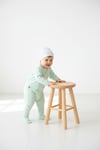 BouminiBoumini Bebek Patikli Tulum Şapka Set MintTulum