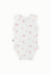 BouminiBoumini Pamuklu Bebek ÇıtÇıtlı Atlet Body Pembe Miskin Zarf Yaka 0-36 ayBody&Zıbın