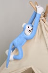 Boumini Toys Boyuna Sarılan Maymun Mavi Elleri Çıtçıtlı 55 cmOYUNCAK Boumini Toys Boyuna Sarılan Pelüş Maymun Mavi Elleri Çıtçıtlı 55 cm Boumini