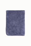 Uygun BebeBoumini Wellsoft Çift Taraflı Bebek Battaniyesi 75x95 cm AntrasitBattaniye